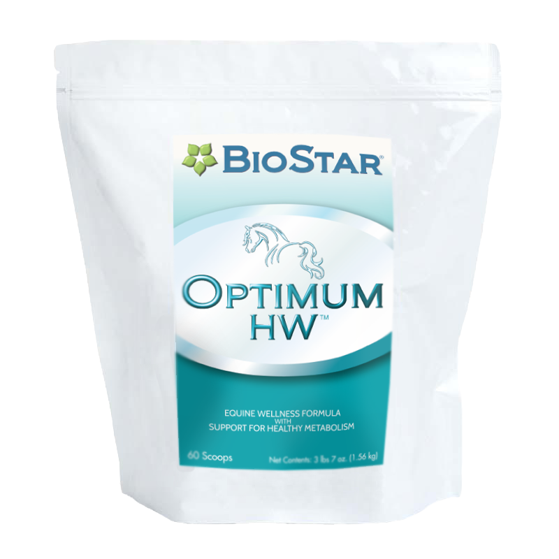 Optimum EQ Healthy Weight for metabolic horses, insulin resistant (IR) horses, Cushing's horses, and easy keepers | BioStar US