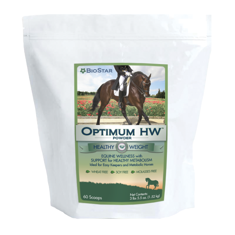 Optimum EQ Healthy Weight for metabolic horses, insulin resistant (IR) horses, Cushing's horses, and easy keepers | BioStar US