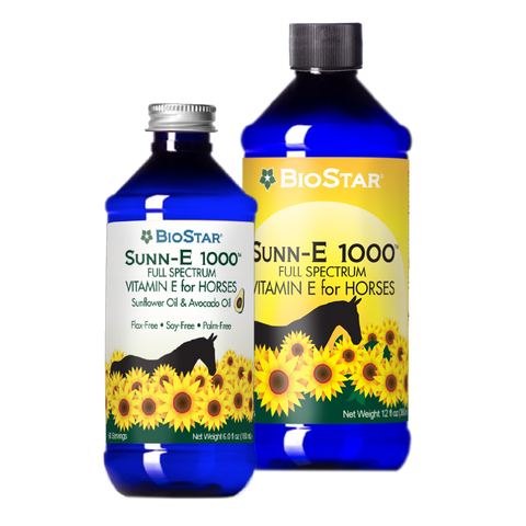 Sunn-E 1000 Vitamin E oil for Horses | BioStar US