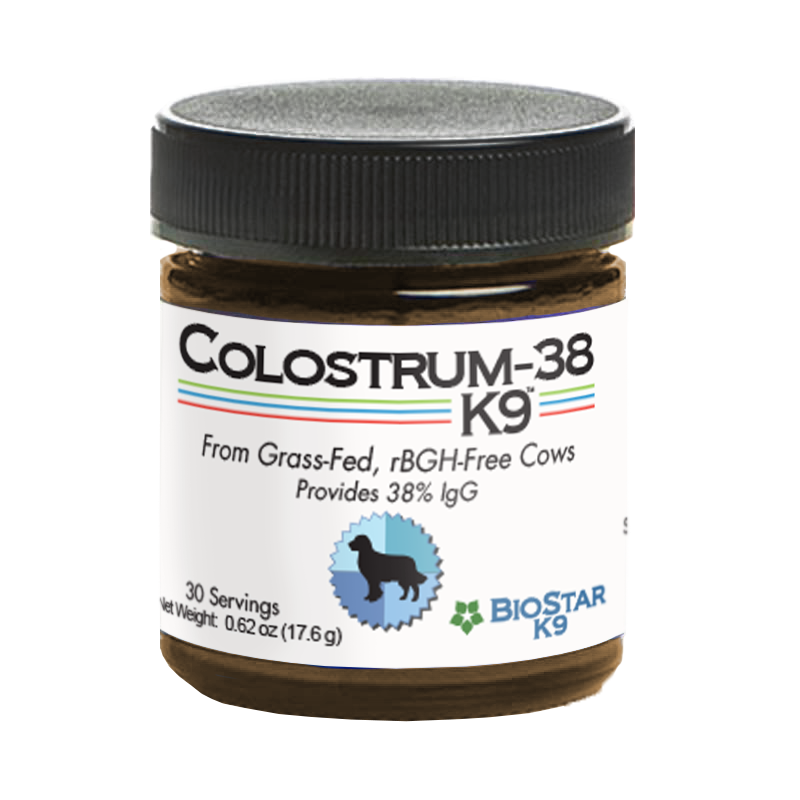 Bovine Colostrum immune support for dogs with 38%IgG from BioStar US