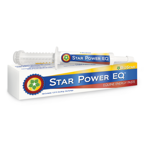 Equine energy paste syringe for performance horses by BioStar