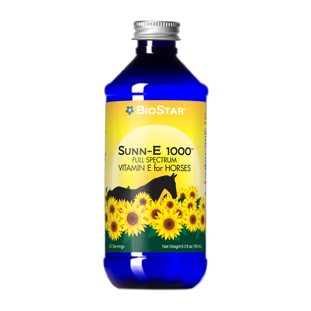 Sunn-E 1000 Vitamin E oil for Horses | BioStar US