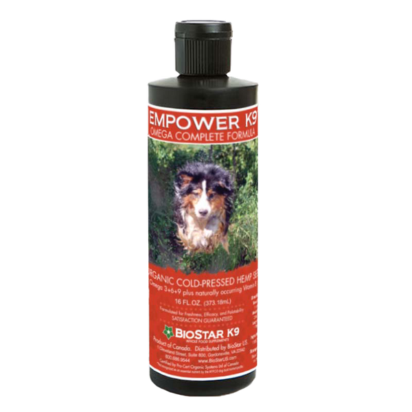 Empower K9 Hemp Seed Oil for Dogs | BioStar US