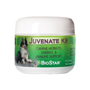 Juvenate K9 Supplement for Dogs | Joints, Circulation, Weight Management | BioStar US